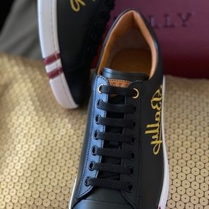 Bally crossbody purse & sneakers